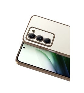 Xiaomi Redmi 15 4g Razer Lensli Silikon - Çöl Titanyum