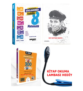 Ankara Yayıncılık 8 Sınıf Yeni Baskı LGS Matematik Konu Anlatımı+Soru+Etkinlik+Ödev+Çıkmış Soru Fasküllü (Çok Renkli)