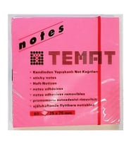 Postit 75X75 Pembe Not Kağıdı - 2 adet