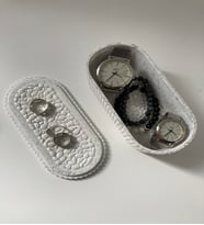 Elips Kapaklı Dekoratif Gold & Gümüş Yaldızlı Hediyelik Kutu (Gümüş Gri)