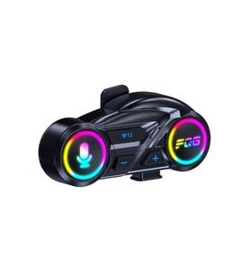 Northcity Y13 RGB Modlu Motor Kask Kulaklık - Bluetooth 5.3 Intercom Sistemi, IPX6 Su Geçirmez, 100 Saat Bekleme Süresi