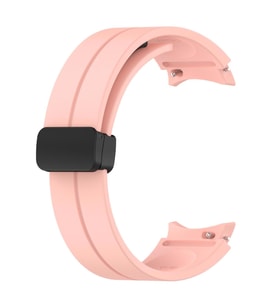 Microsonic Samsung Galaxy Watch 5 Pro 45mm Kordon Ribbon Line Pembe