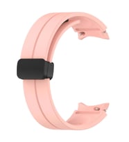Microsonic Samsung Galaxy Watch 5 Pro 45mm Kordon Ribbon Line Pembe