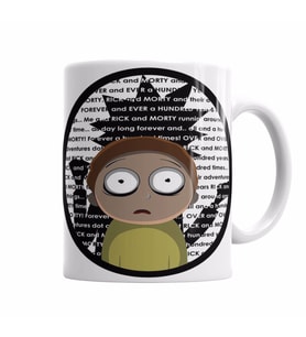 Rick And Morty 03 Kupa Bardak Porselen