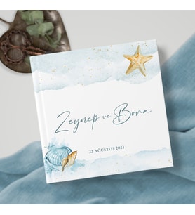 İsme Özel Düğün - Nişan Misafir & Ziyaretçi Anı Defteri