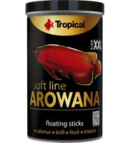 Softline Arowana XXL Yetişkin Arowanalar İçin Renklendirici Balık Yemi 1000 Ml 320gr