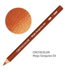 Cretacolor Mega Sanguine Oil Pencil Medium Yağlı Çizim Kalemi 462 08