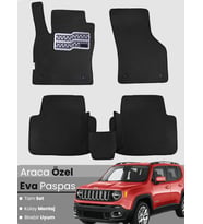 JEEP RENEGADE (2014-2020) Uyumlu EVA Paspas Tam Set–Araca Özel,Kolay Montaj,Su Geçirmez