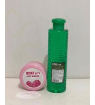 Rose City Zeytin Çiçeği Kolonyası 380 ml Alana Rose City Gül Kremi 135 ml Hediye