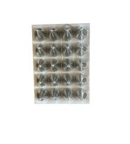 BIJON KAPAGI SIVRI 19 MM KROM 20 SET
