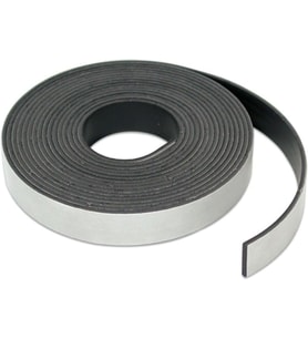 Magnet 2 Metre Yapışkanlı Şerit Mıknatıs Magnet Mıknatısı, Yapışkan Kalitesi, 2 Metre Uzunluk, En 20Mm
