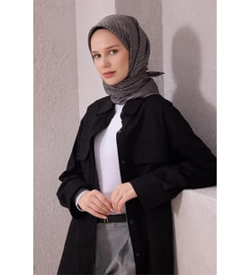 88 Belli Twill İpek Eşarp 4209D