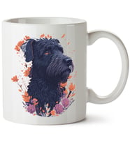 Köpek Baskılı Porselen Kupa Bardak