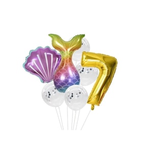 Deniz Kızı Balon Set 7