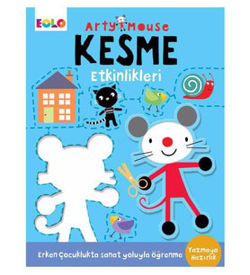 3-6 Yaş Arty Mouse Kesme Etkinlikleri Eolo Yayınları