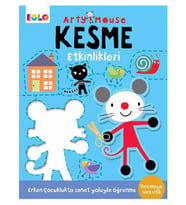 3-6 Yaş Arty Mouse Kesme Etkinlikleri Eolo Yayınları