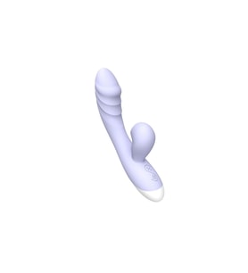 Emişli Curved Rabbit Vibratör Mor