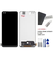 Oppo Reno 4 LİTE Uyumlu Lcd Ekran Dokunmatik Servis Lcd + B-7000 + TAMİR SETİ
