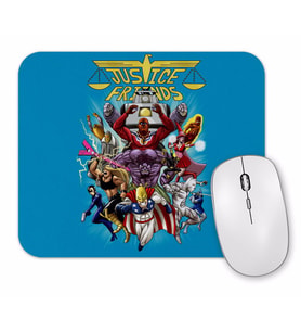 Justice Friends Mouse Pad