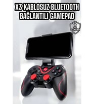 X3 Gamepad Oyun Kolu Bluetooth Bağlantılı Gamestick Android Uyumlu
