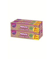 Natura Buzdolabı Poşeti Orta Boy 20'li 24 x 38 Cm Dörtlü Paket