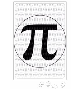 Matematik Daire Pi Sayısı Puzzle 240 Parça Yapboz