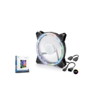 NODAR ND2662 Kasa Fanı Dış Kristal ARGB 120 mm Siyah
