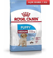 Royal Canin Medium Puppy Orta Irk Yavru Köpek Maması 1 Kg AÇIK