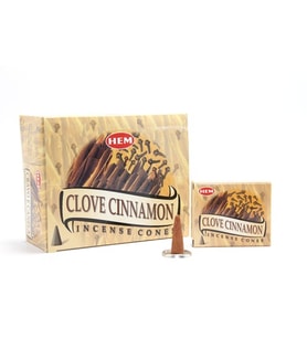 Periboia Clove Cinnamon Aromalı Konik Tütsü (Çok Renkli)