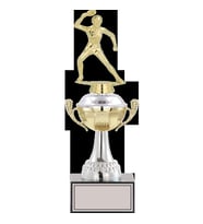 ODAK KUPA - Figürlü Kupalar - Masa Tenisi Kadın Figürlü Kupalar FG-046 B - 32 cm