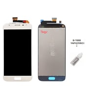 Samsung Galaxy J3 PRO - SM-J330F Uyumlu Lcd Ekran Dokunmatik Servis Lcd BEYAZ + B-7000