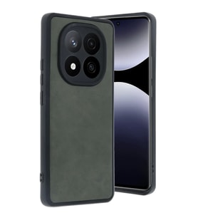 Xiaomi Redmi Note 14 Pro 4G Kılıf Aras Deri Kapak - Koyu Yeşil