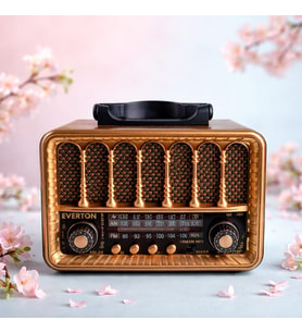 rt-707 usb am-sw-fm bluetooth solarlı nostalji radyo