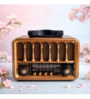 rt-707 usb am-sw-fm bluetooth solarlı nostalji radyo
