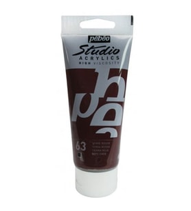 Pebeo Studio Akrilik Boya 100 ml. 63 Terra Rossa 