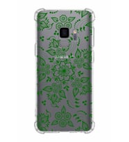 Samsung Galaxy S9  Köşe Korumalı Antişok Kapak Nostalji Desen Tasarımlı Şeffaf  Kılıf