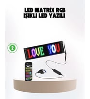 Şık Ve Fonksiyonel Rgb Led Panel Canlı Renk Yansımalı Işık Sistemi