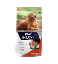 Paw in Love Kuzu Etli Yetişkin Köpek Maması 15 Kg