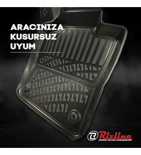 Q4 E-Tron (Elektrikli) 2018 Sonrası Uyumlu 3D Havuzlu Paspas