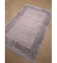 GABARDİN HALI ROSA A466B GRİ MODERN SALON HALISI 160X230 CM