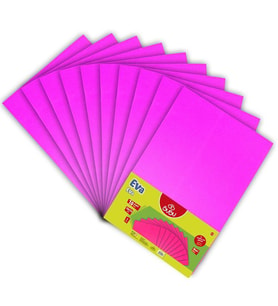 BuBu 50x70 cm Eva Pembe 10'lu Paket 