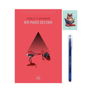 Bir Mars Destanı - Stanley G. Weinbaum 9786053758259 Ithaki Yayınları - Büro Mavi Tükenmez Kalem (Krem)