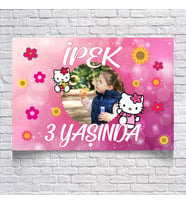 CATS TEMALI DOĞUM GÜNÜ AFİŞİ 35X50 cm