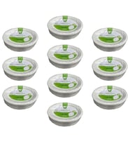 Roll-Up Nature Ekolojik Karton Kağıt Tek Kullanımlık Oval Tabak - 20x26 Cm. - 50 Adetlik 10 Paket