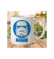 Stormtrooper Helmet Must Be Warn Star Wars Kupa Bardak