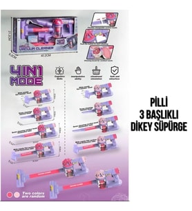 096-17A PİLLİ PEMBE SÜPÜRGE-PSF