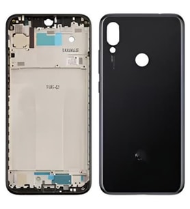 Xiaomi Redmi NOTE 7 FULL Kasa Arka Kapak Takım SİYAH
