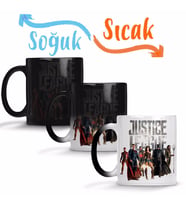 Justice League Sihirli Kupa Bardak Porselen