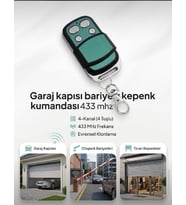 BARİYER KEPENK GARAJ KUMANDASI 433 MHZ