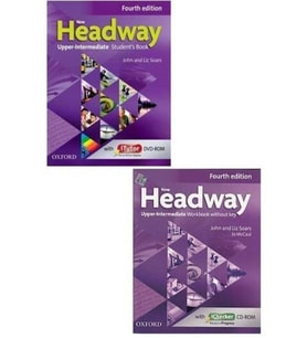 New Headway Upper-intermediate Student's Book + Workbook+ CD 4th